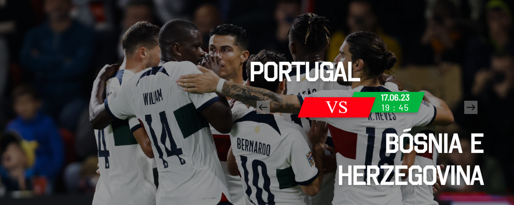 Bilhetes &agrave; venda para o Portugal vs B&oacute;snia e Herzegovina | Qualifica&ccedil;&atilde;o EURO 2024