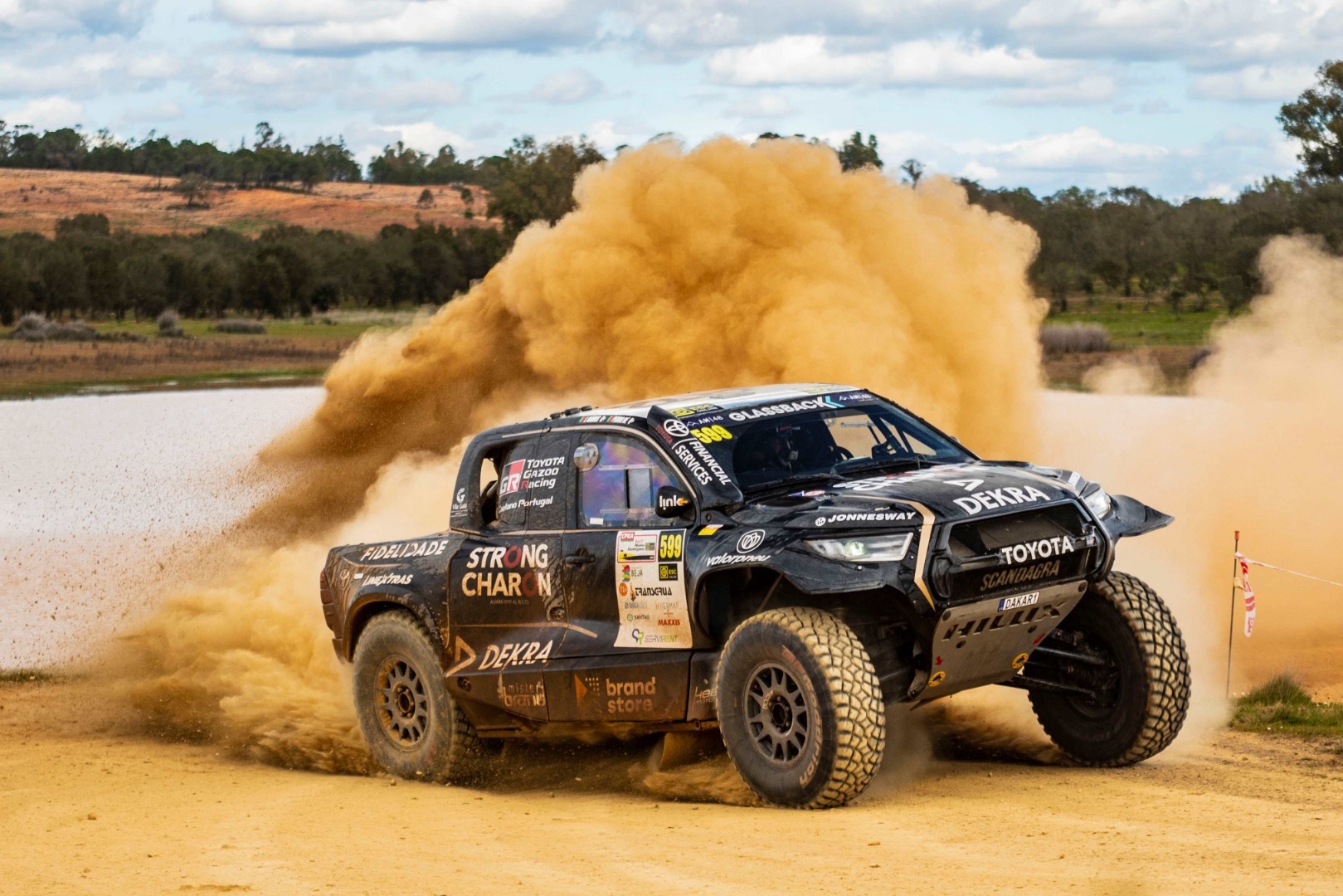 João Ramos na Baja Extremadura Piloto da Toyota Gazoo Racing Caetano