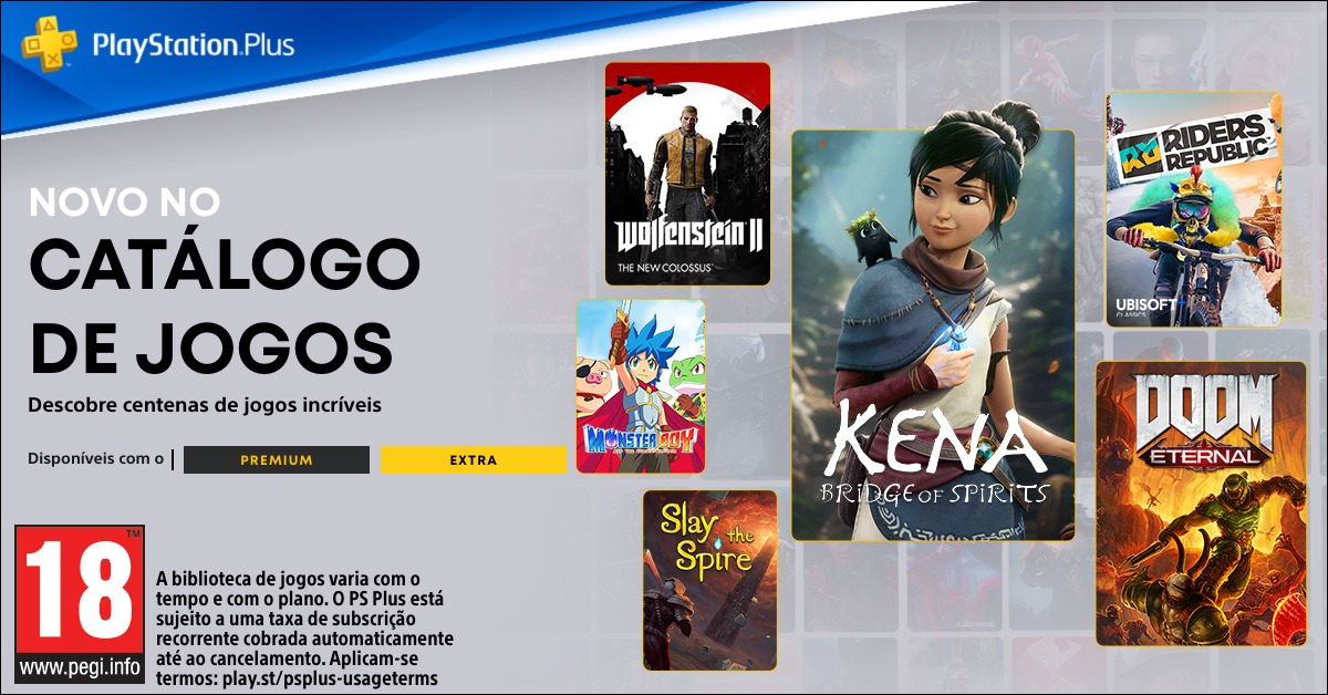 PlayStation Plus: Novidades de abril anunciadas