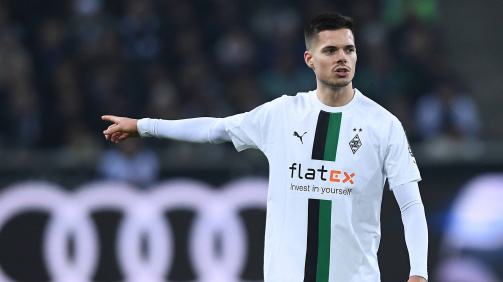 Julian Weigl em ação pelo Borussia Mönchengladbach. @IMAGO