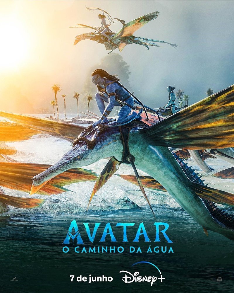 Estreia de “Avatar: O Caminho da &Aacute;gua” no Disney+ a 7 de Junho
