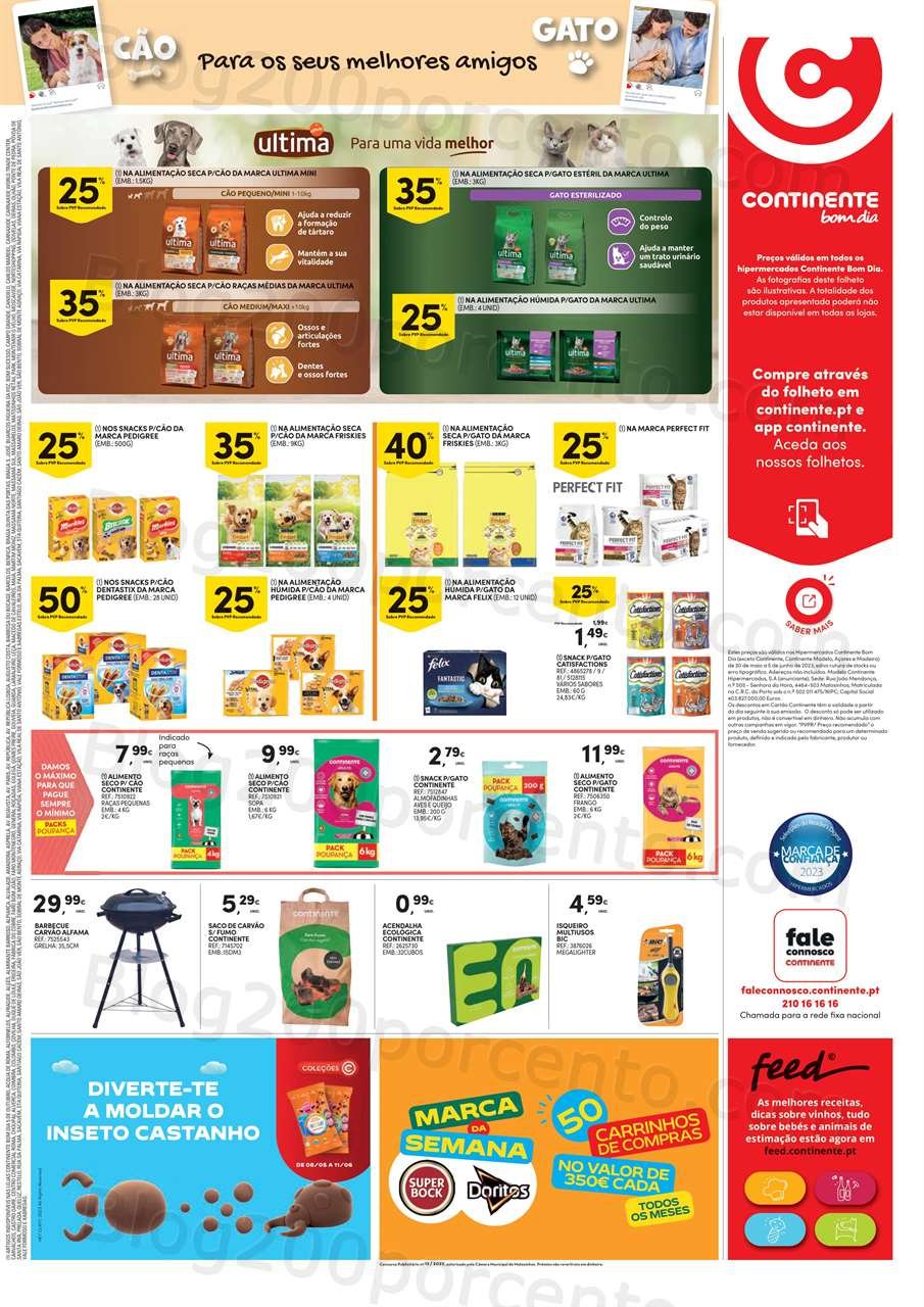 Folheto CONTINENTE Bom Dia Promo&ccedil;&otilde;es de 30 maio a 5 junho