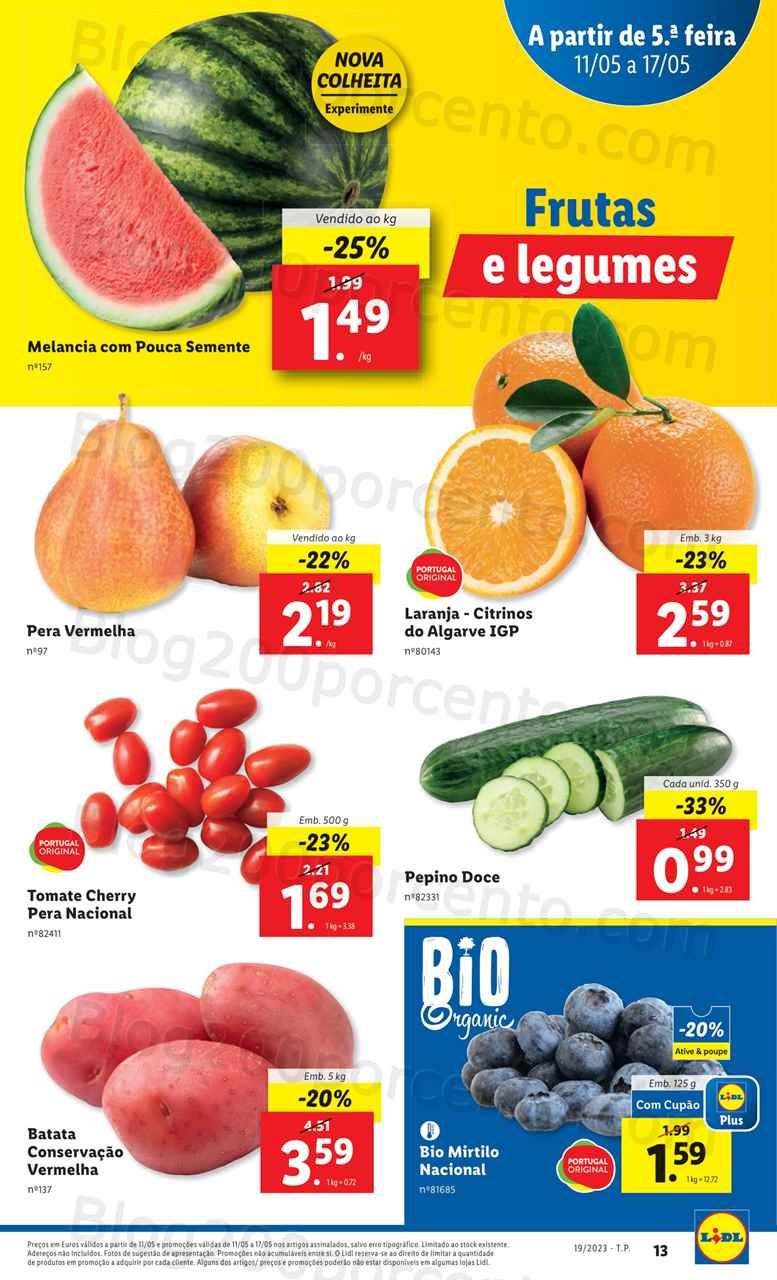 Antevis&atilde;o Exclusiva: Promo&ccedil;&otilde;es LIDL de 11 a 17 Maio &ndash; Poupe em Frescos, Mercearia e Bazar!