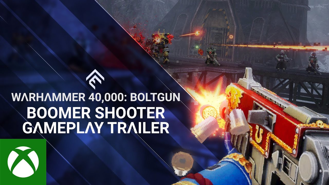 Warhammer 40,000: Boltgun – Boomer Shooter Gameplay Trailer