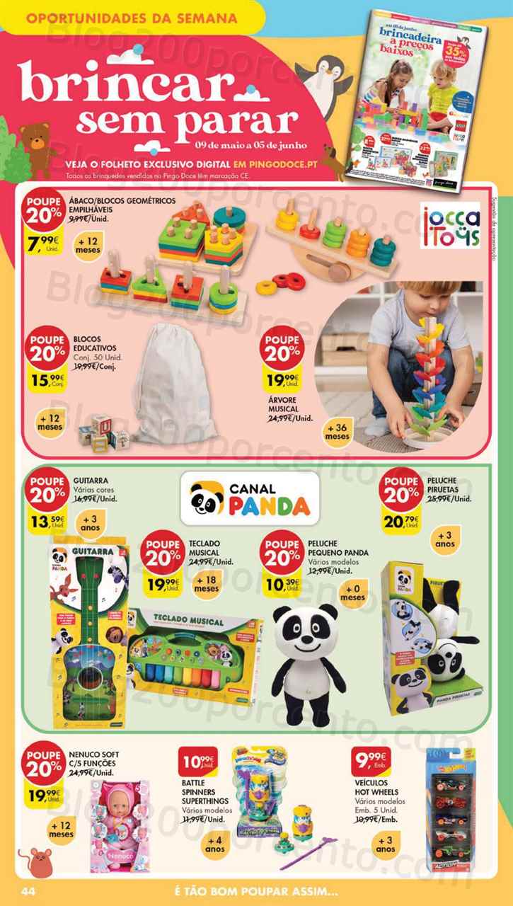Folheto Pingo Doce Bazar Grandes Promo&ccedil;&otilde;es de 16 a 22 maio