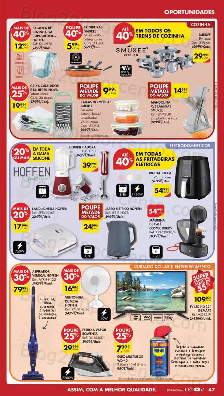 Folheto Pingo Doce Bazar Grandes Promo&ccedil;&otilde;es de 16 a 22 maio