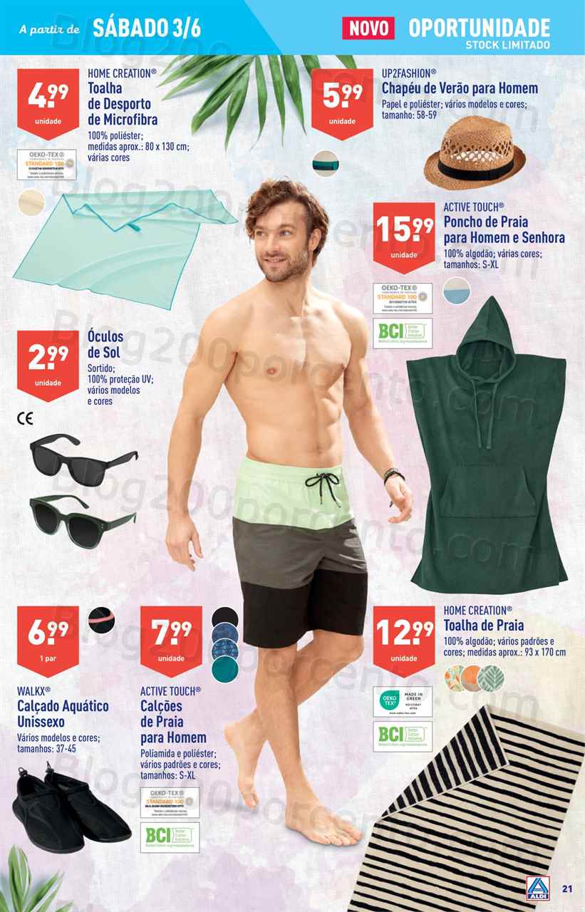 Folheto ALDI Bazar Promo&ccedil;&otilde;es a partir de 3 junho