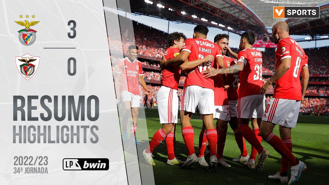 Highlights | Resumo: Benfica 3-0 Santa Clara (Liga 22/23 #34), Highlights | Resumo: Benfica 3-0 Santa Clara (Liga 22/23 #34)