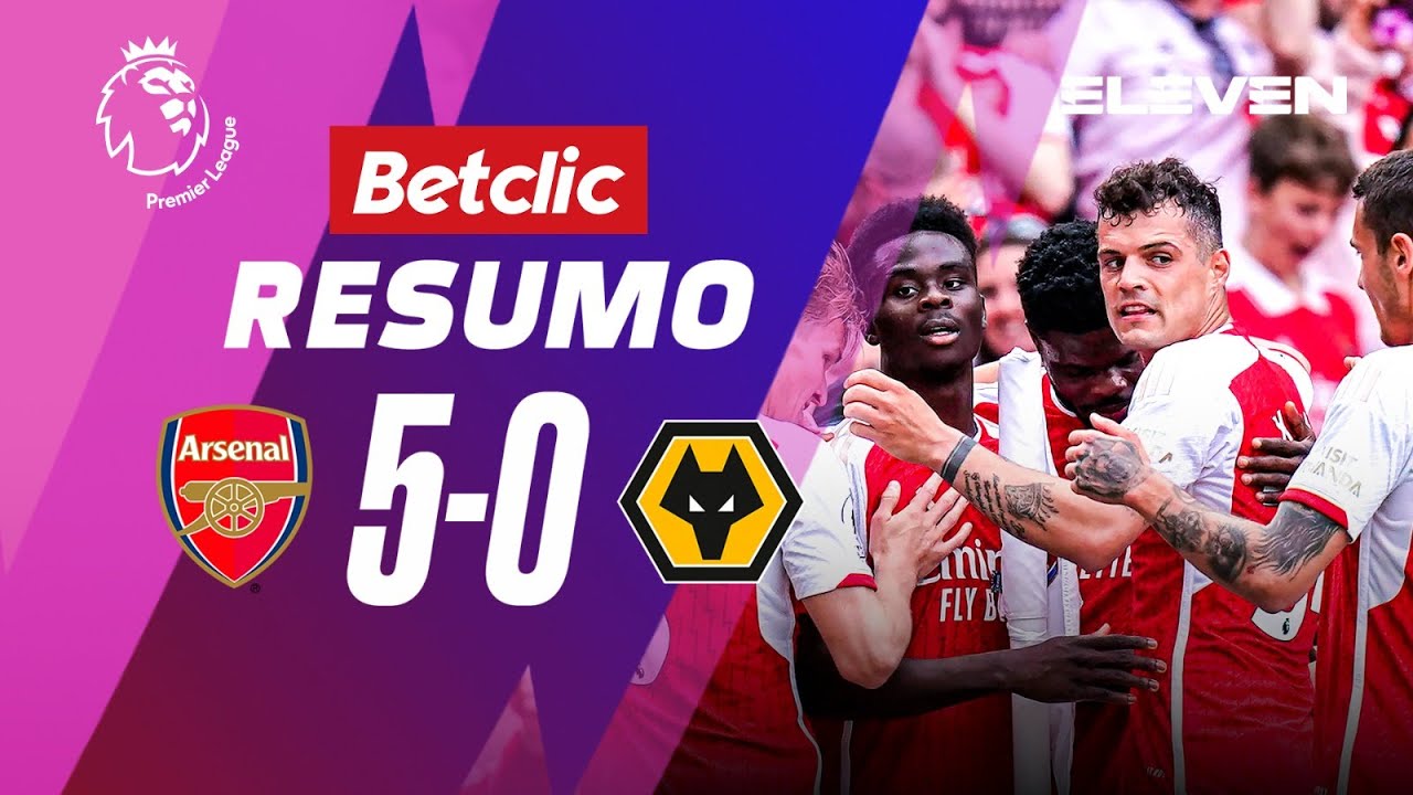 Resumo | Arsenal 5-0 Wolves | Premier League 22/23