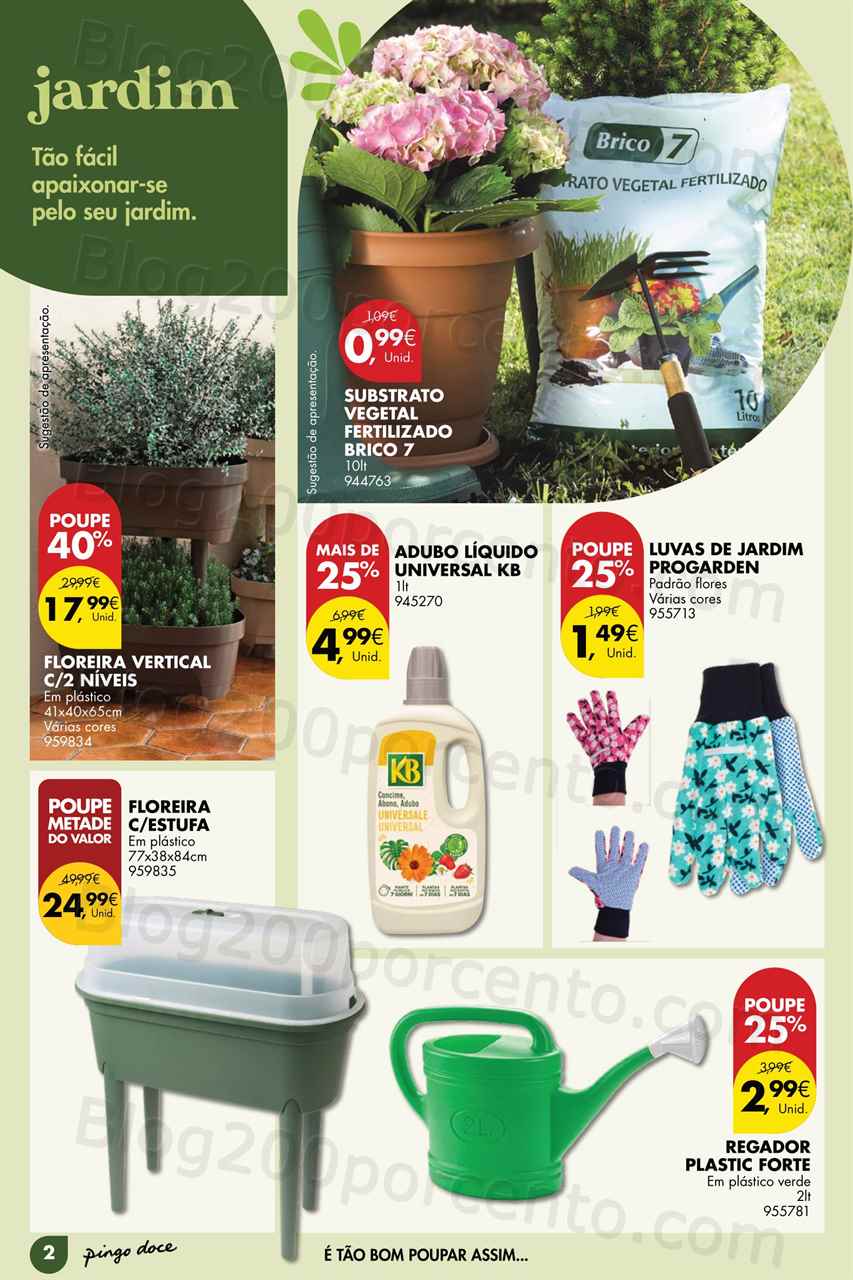 Folheto Pingo Doce Bazar Ar Livre Promo&ccedil;&otilde;es de 9 maio a 5 junho