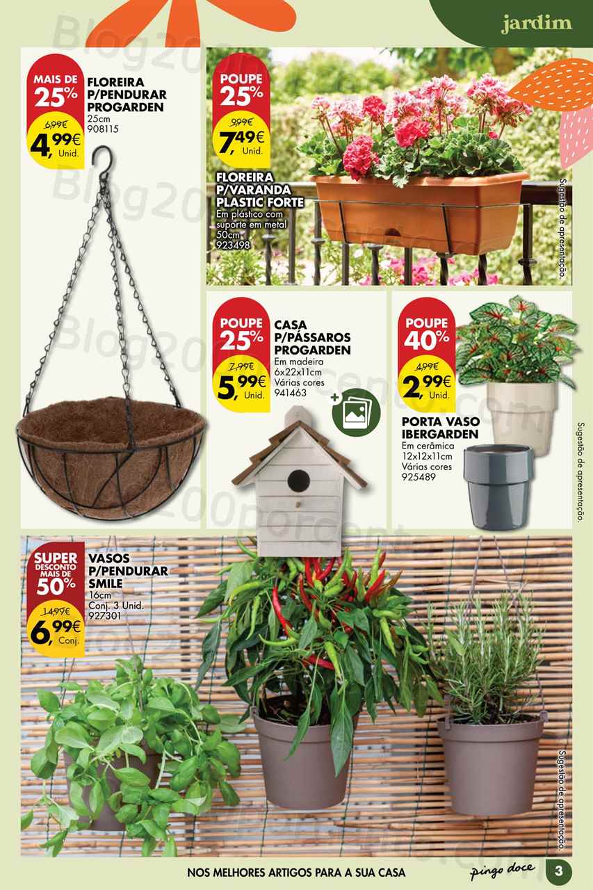 Folheto Pingo Doce Bazar Ar Livre Promo&ccedil;&otilde;es de 9 maio a 5 junho