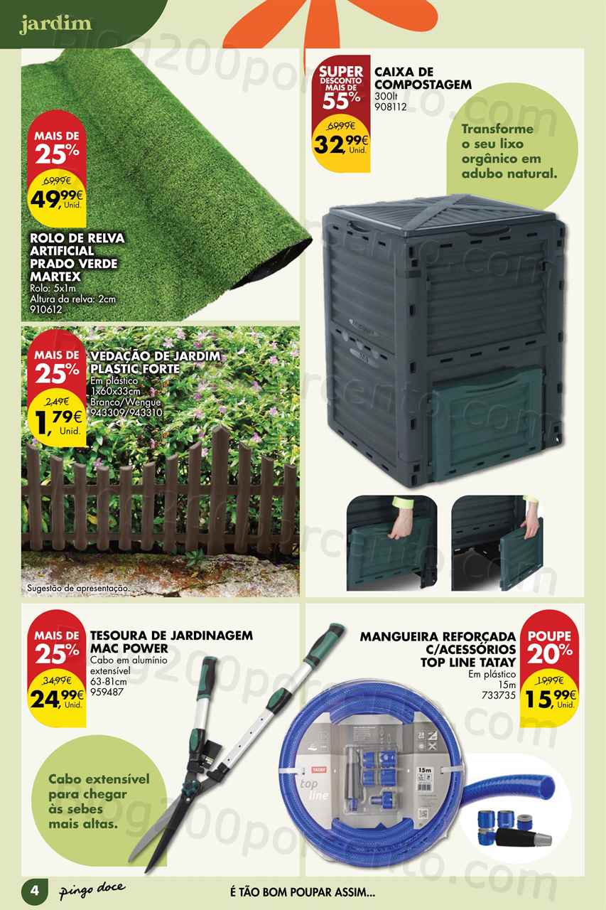 Folheto Pingo Doce Bazar Ar Livre Promo&ccedil;&otilde;es de 9 maio a 5 junho