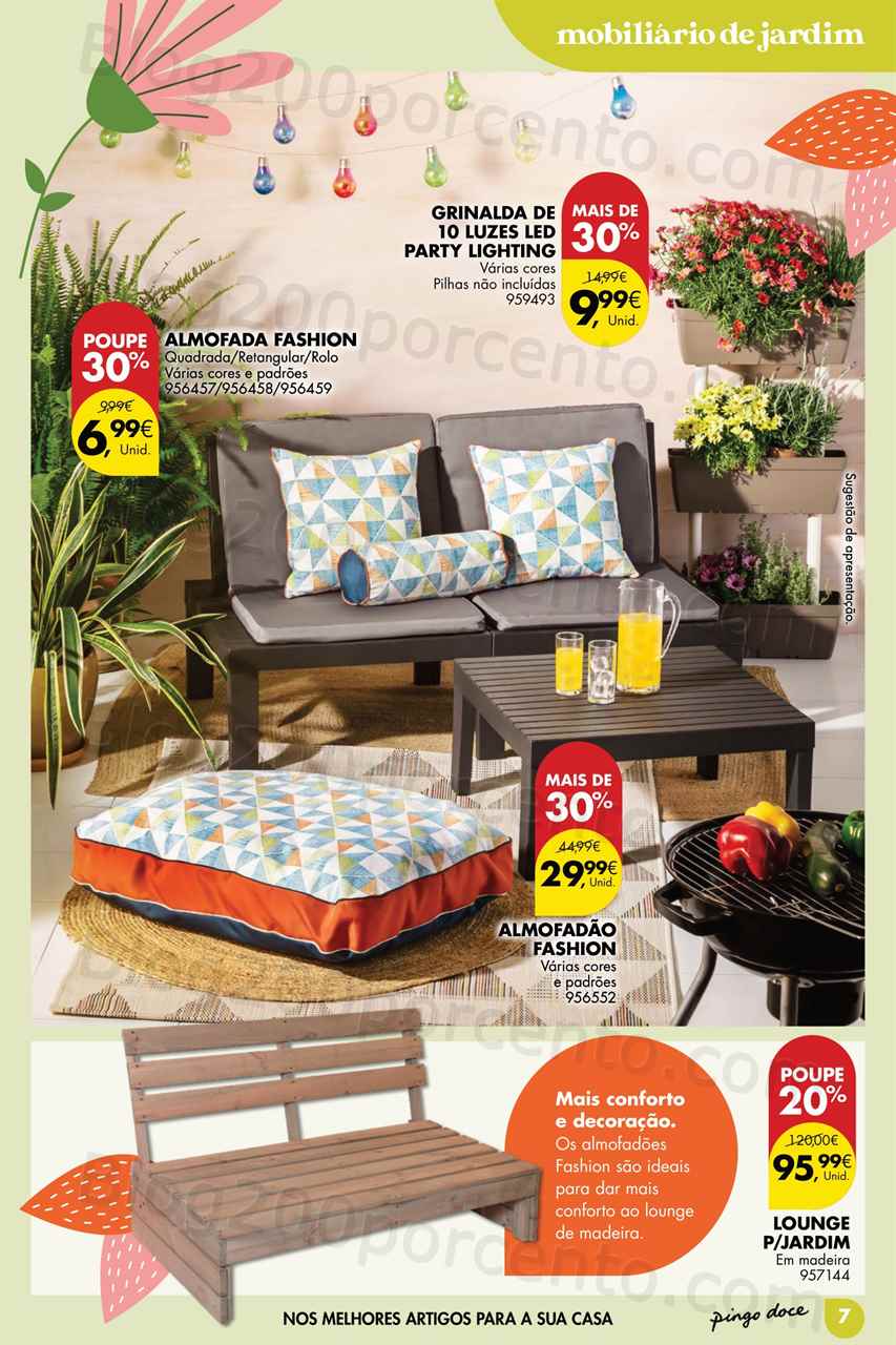 Folheto Pingo Doce Bazar Ar Livre Promo&ccedil;&otilde;es de 9 maio a 5 junho