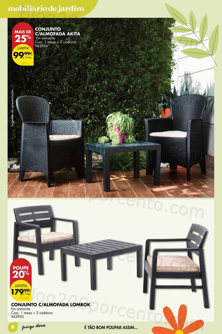 Folheto Pingo Doce Bazar Ar Livre Promo&ccedil;&otilde;es de 9 maio a 5 junho