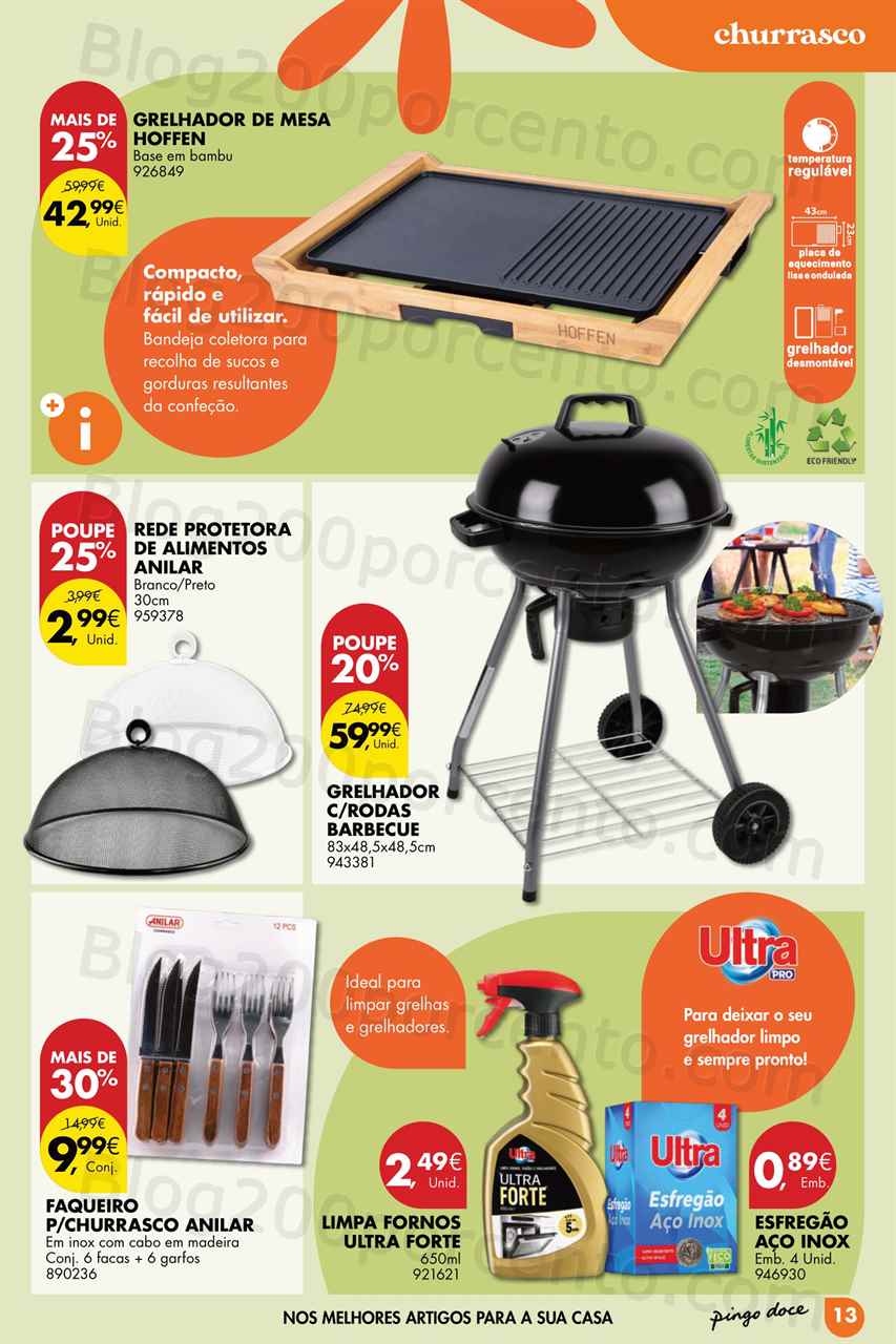 Folheto Pingo Doce Bazar Ar Livre Promo&ccedil;&otilde;es de 9 maio a 5 junho