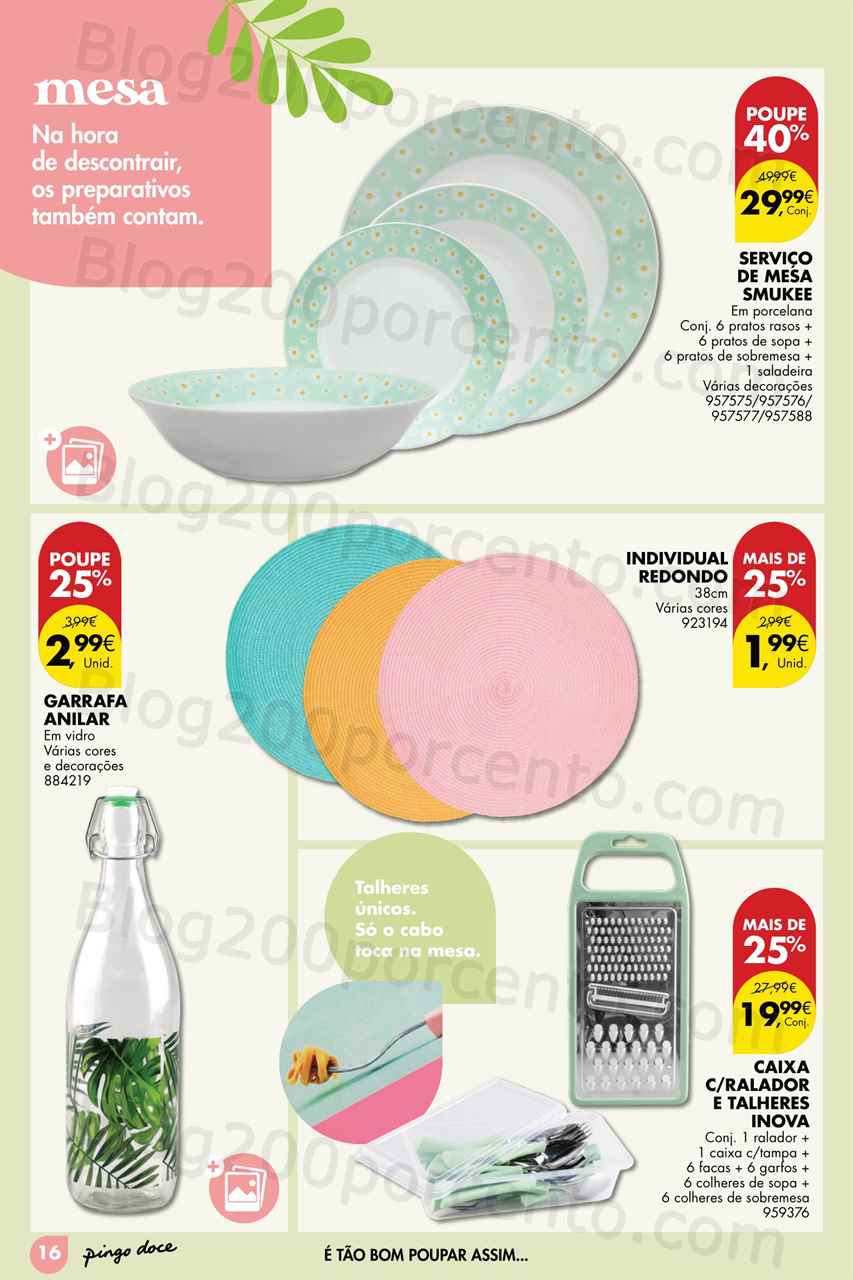 Folheto Pingo Doce Bazar Ar Livre Promo&ccedil;&otilde;es de 9 maio a 5 junho