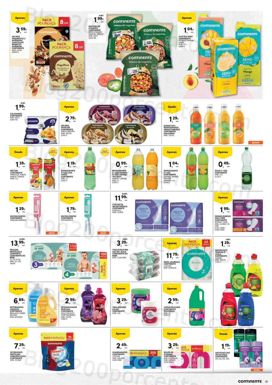 Antevis&atilde;o Folheto CONTINENTE Modelo – Hiper Promo&ccedil;&otilde;es de 23 a 29 maio