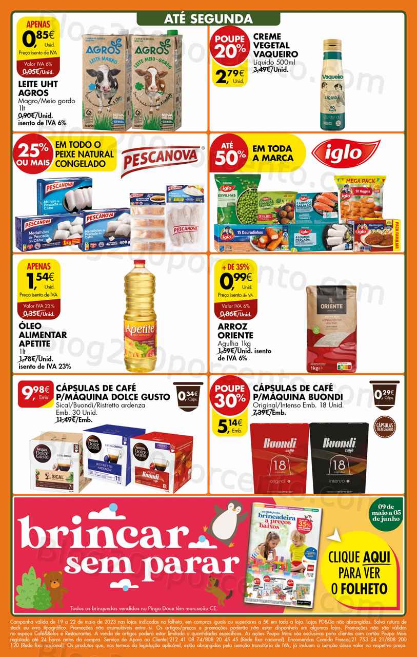 Folheto Pingo Doce Norte Promo&ccedil;&otilde;es Fim de Semana – 19 a 22 maio