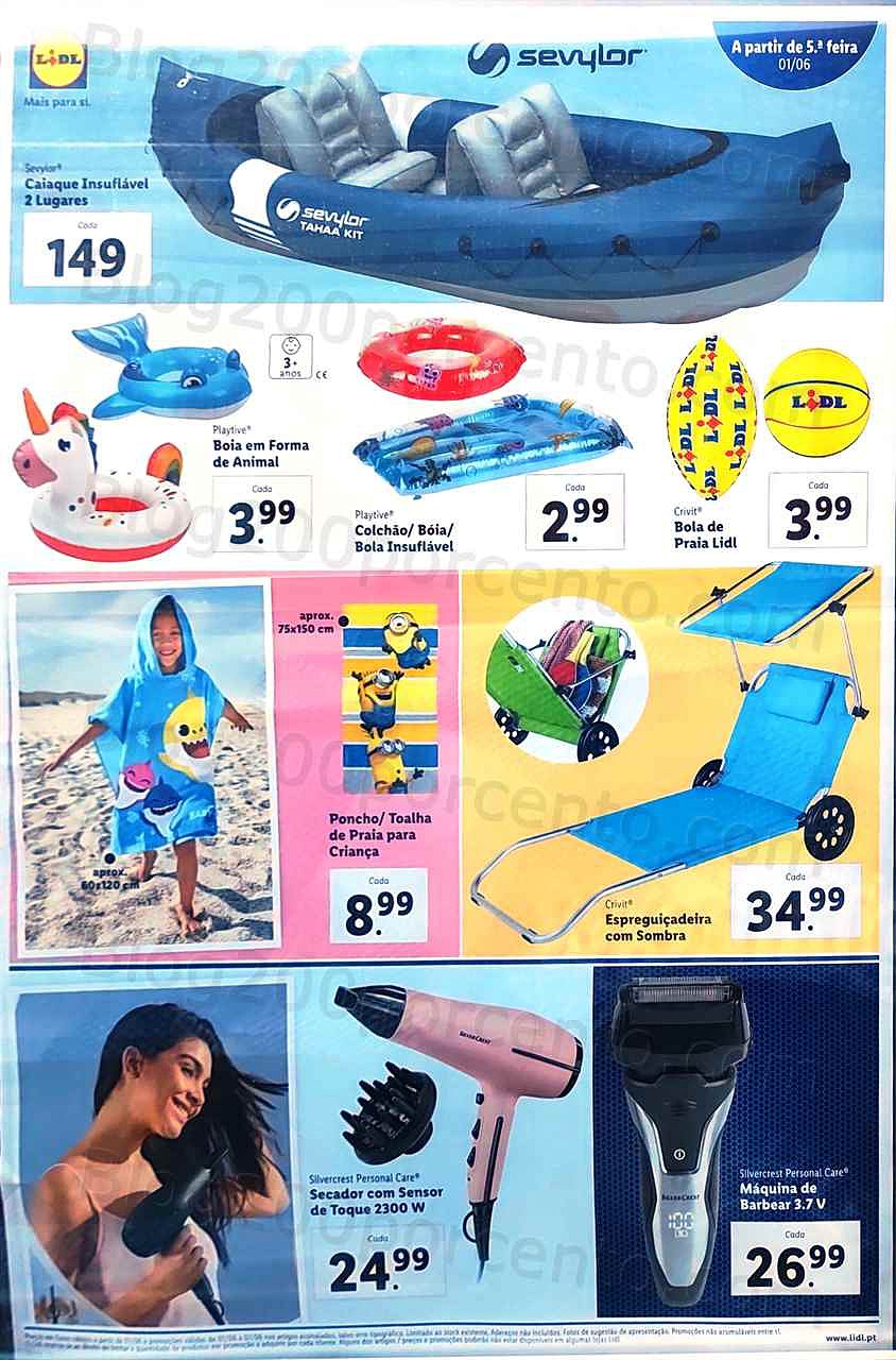 Folheto LIDL Bazar Promo&ccedil;&otilde;es a partir de 1 junho