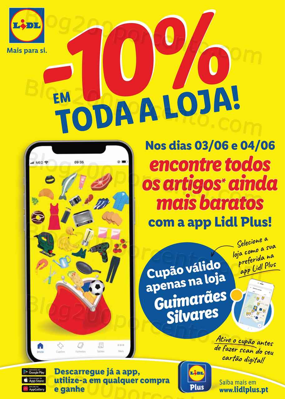 Folheto LIDL Extra Promo&ccedil;&otilde;es de 3 a 4 junho