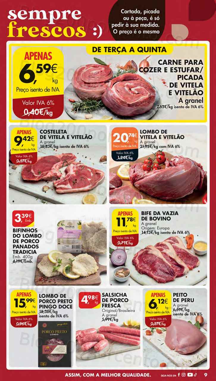 Folheto Pingo Doce Lojas Norte Promo&ccedil;&otilde;es de 2 a 8 maio