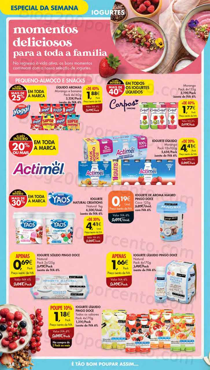 Folheto Pingo Doce Lojas Norte Promo&ccedil;&otilde;es de 2 a 8 maio