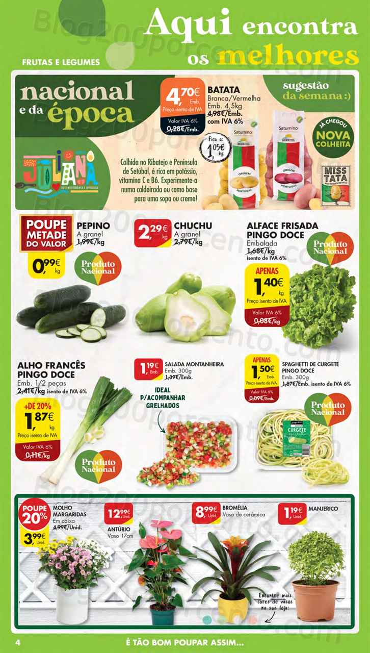 Folheto Pingo Doce Lojas Norte Promo&ccedil;&otilde;es de 16 a 22 maio