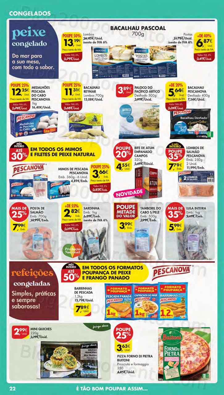 Folheto Pingo Doce Lojas Norte Promo&ccedil;&otilde;es de 16 a 22 maio