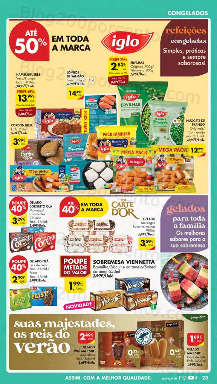 Folheto Pingo Doce Lojas Norte Promo&ccedil;&otilde;es de 16 a 22 maio