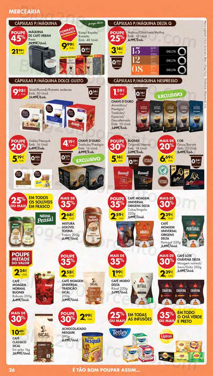 Folheto Pingo Doce Lojas Norte Promo&ccedil;&otilde;es de 16 a 22 maio