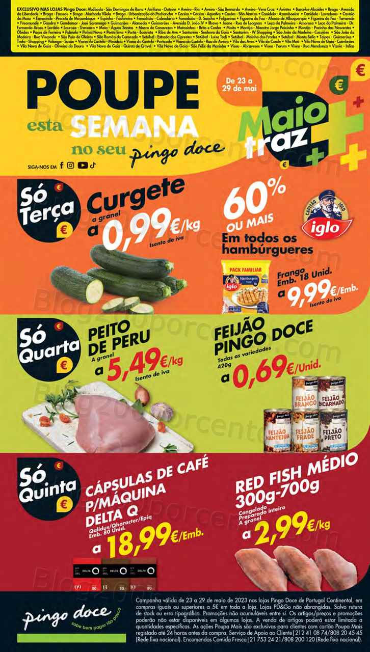 Folheto Pingo Doce Norte Promo&ccedil;&otilde;es de 23 a 29 maio