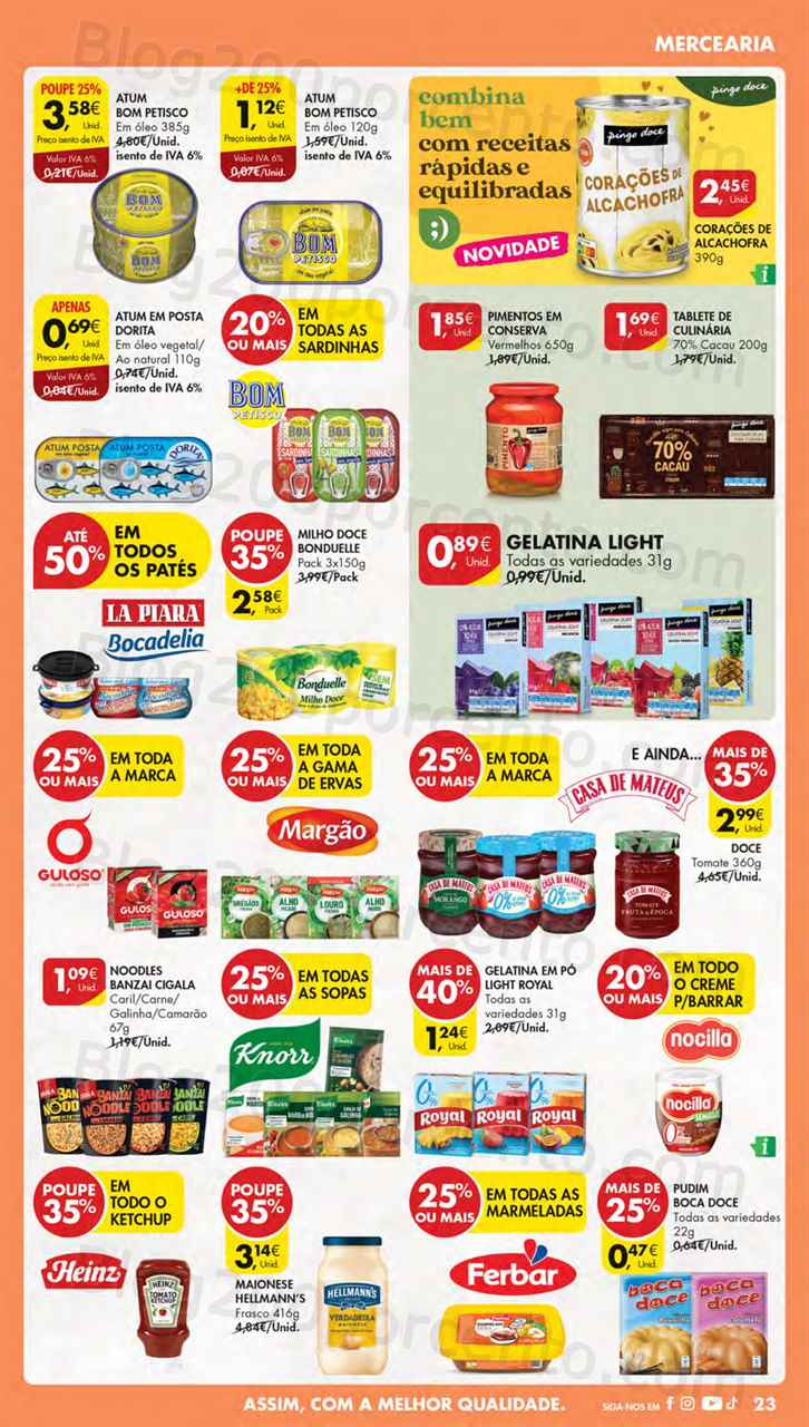 Folheto Pingo Doce Norte Promo&ccedil;&otilde;es de 23 a 29 maio