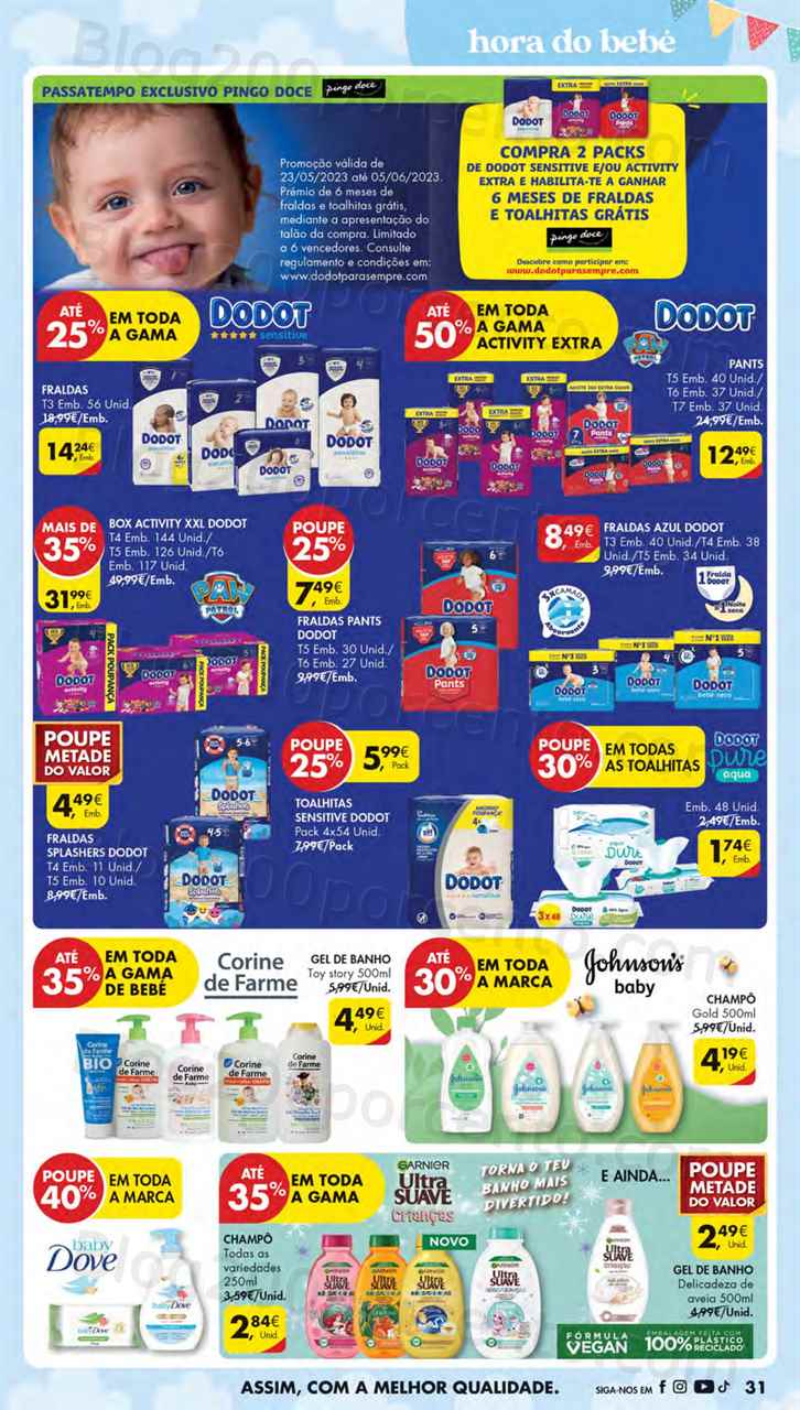 Folheto Pingo Doce Norte Promo&ccedil;&otilde;es de 23 a 29 maio