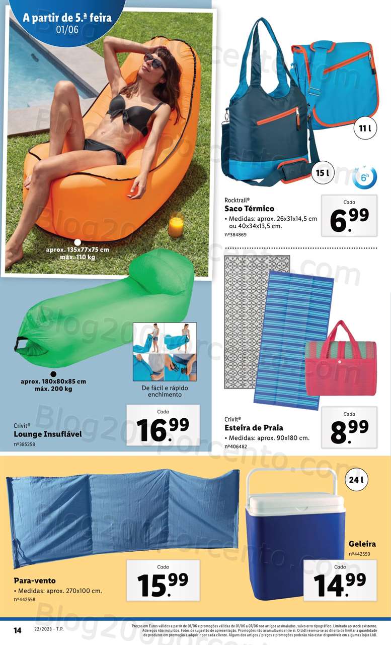 Folheto LIDL Bazar Promo&ccedil;&otilde;es a partir de 1 junho