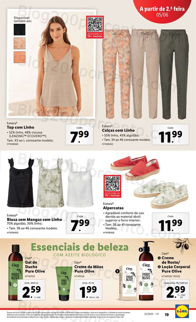 Folheto LIDL Bazar Promo&ccedil;&otilde;es a partir de 5 junho
