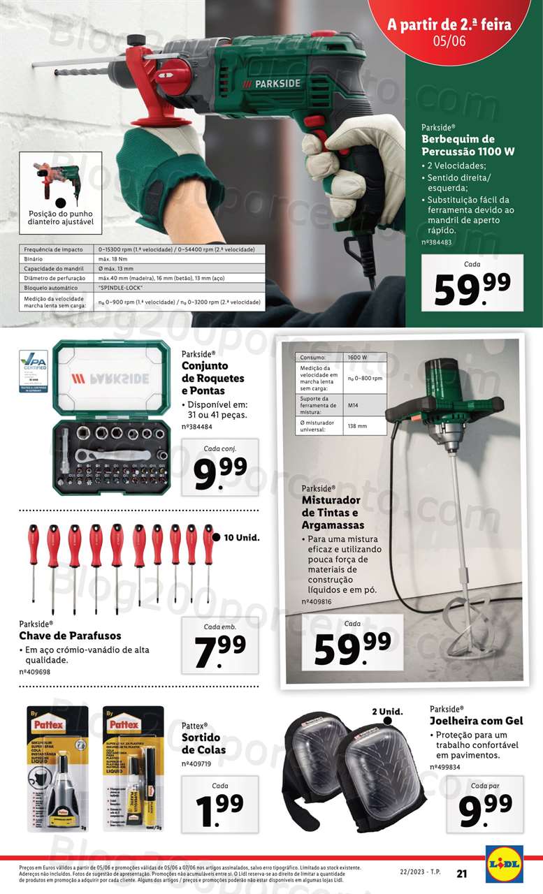 Folheto LIDL Bazar Promo&ccedil;&otilde;es a partir de 5 junho