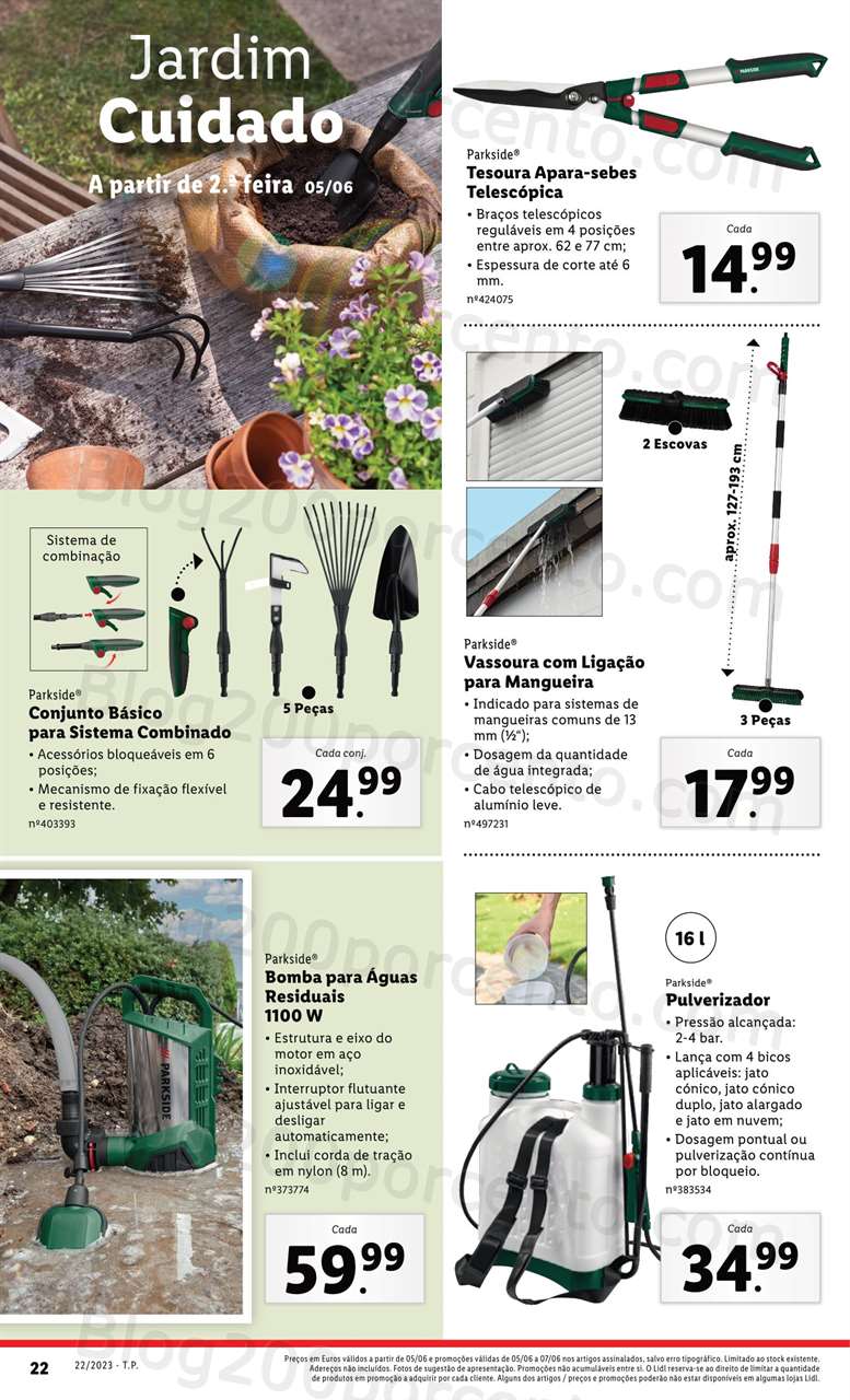 Folheto LIDL Bazar Promo&ccedil;&otilde;es a partir de 5 junho