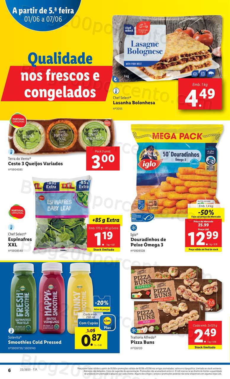 Folheto LIDL Promo&ccedil;&otilde;es de 1 a 7 junho