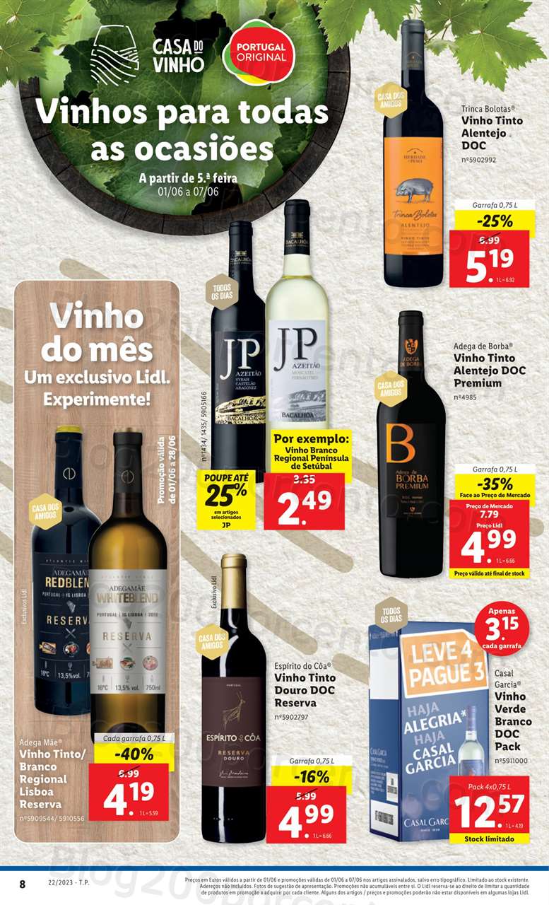 Folheto LIDL Promo&ccedil;&otilde;es de 1 a 7 junho
