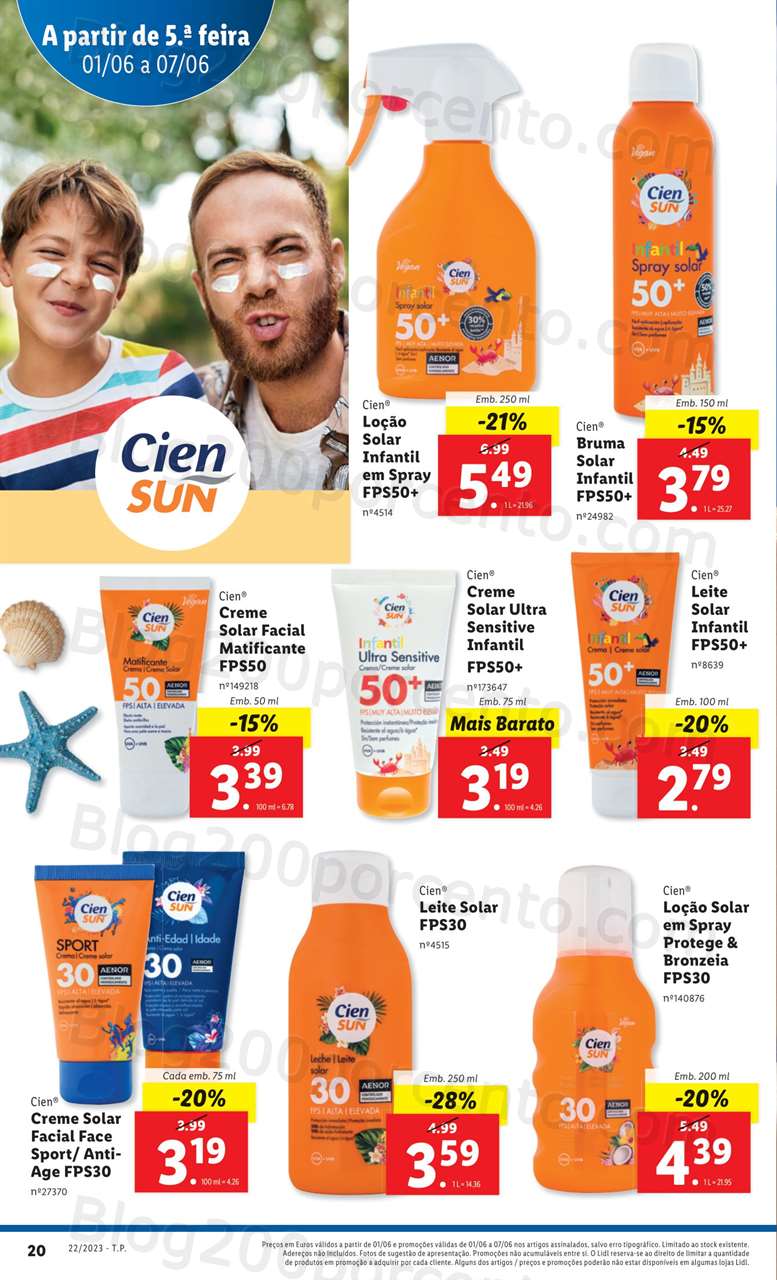 Folheto LIDL Promo&ccedil;&otilde;es de 1 a 7 junho
