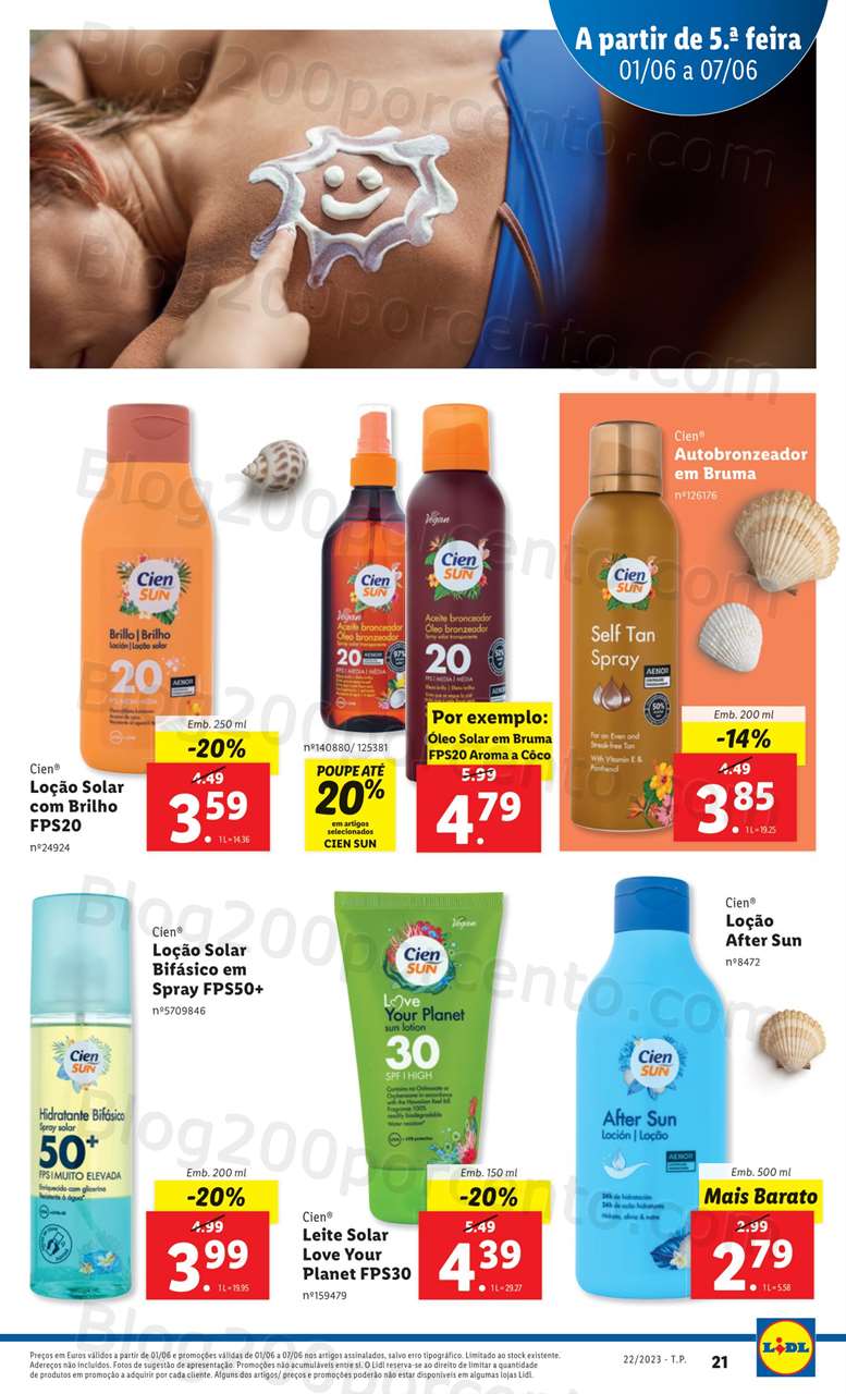 Folheto LIDL Promo&ccedil;&otilde;es de 1 a 7 junho
