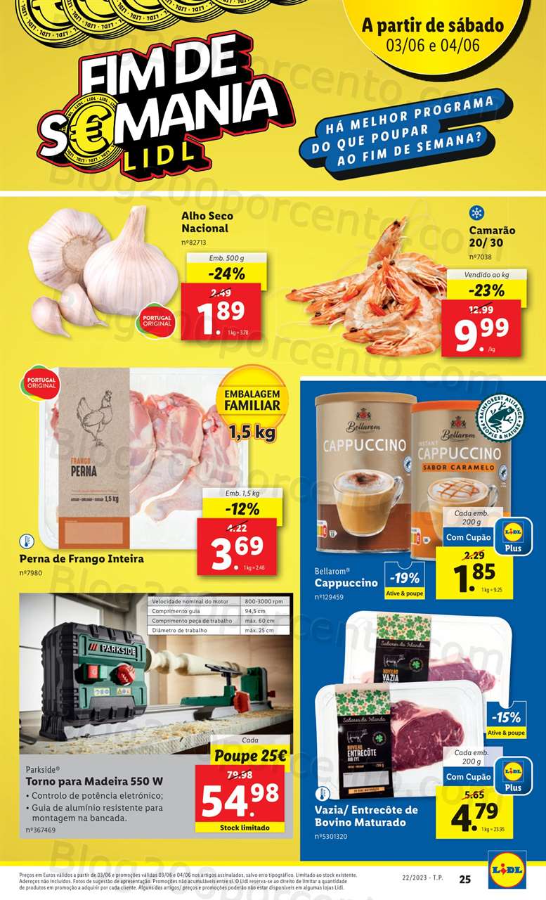 Folheto LIDL Promo&ccedil;&otilde;es de 1 a 7 junho
