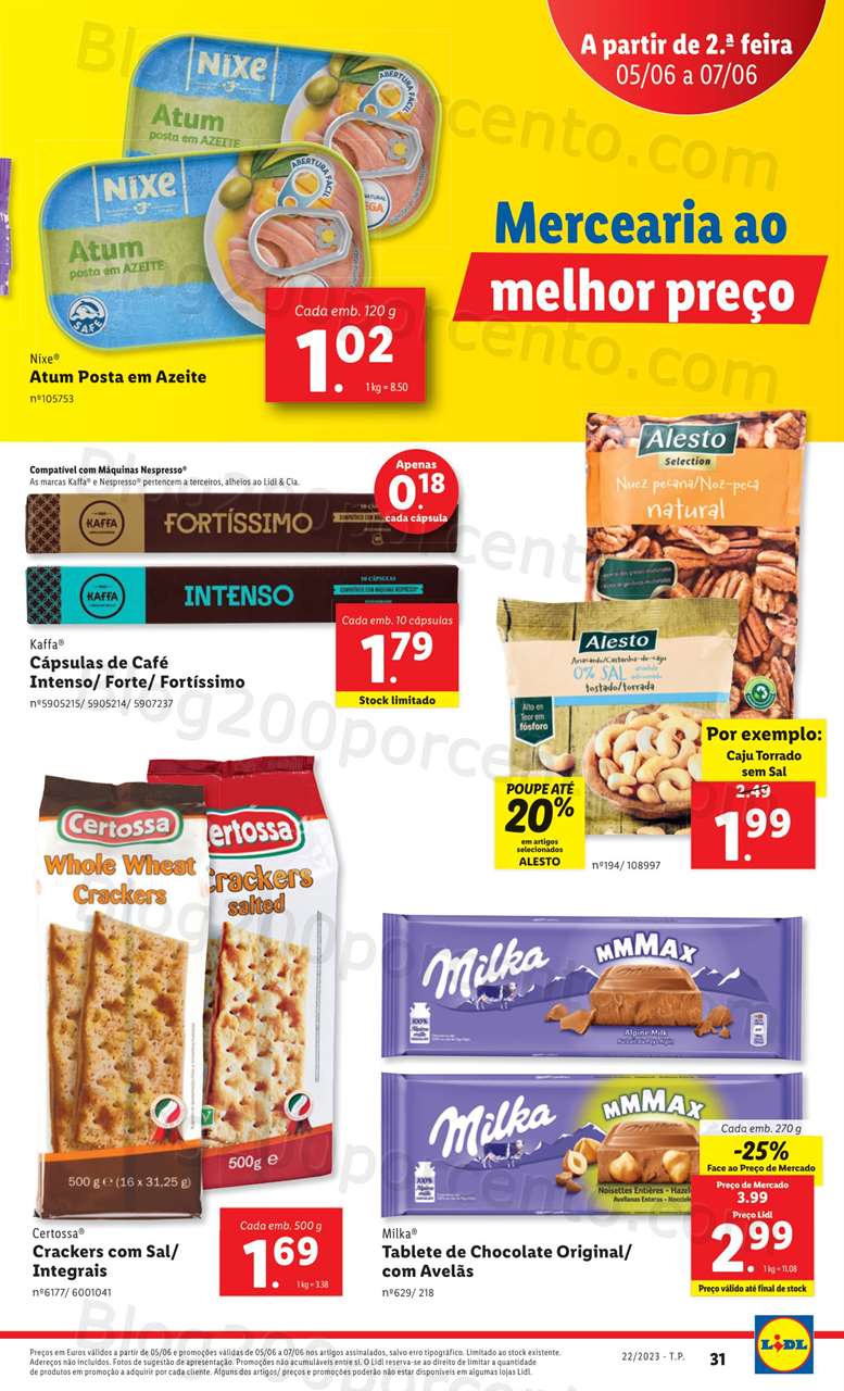 Folheto LIDL Promo&ccedil;&otilde;es de 1 a 7 junho