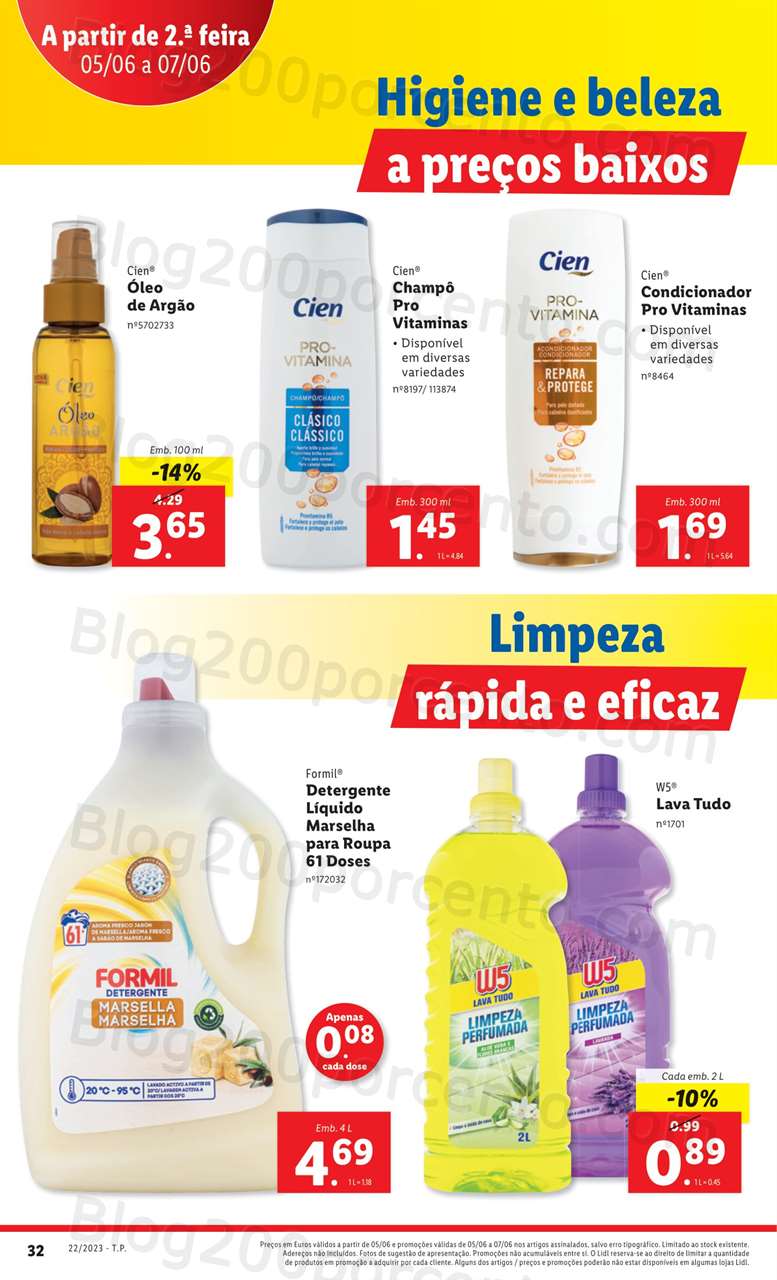 Folheto LIDL Promo&ccedil;&otilde;es de 1 a 7 junho