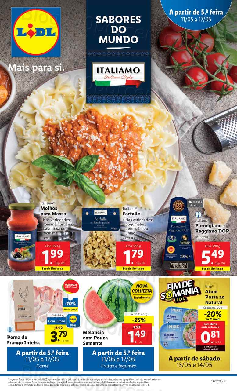 Antevis&atilde;o Folheto LIDL Sabores do Mundo Promo&ccedil;&otilde;es de 11 a 17 maio