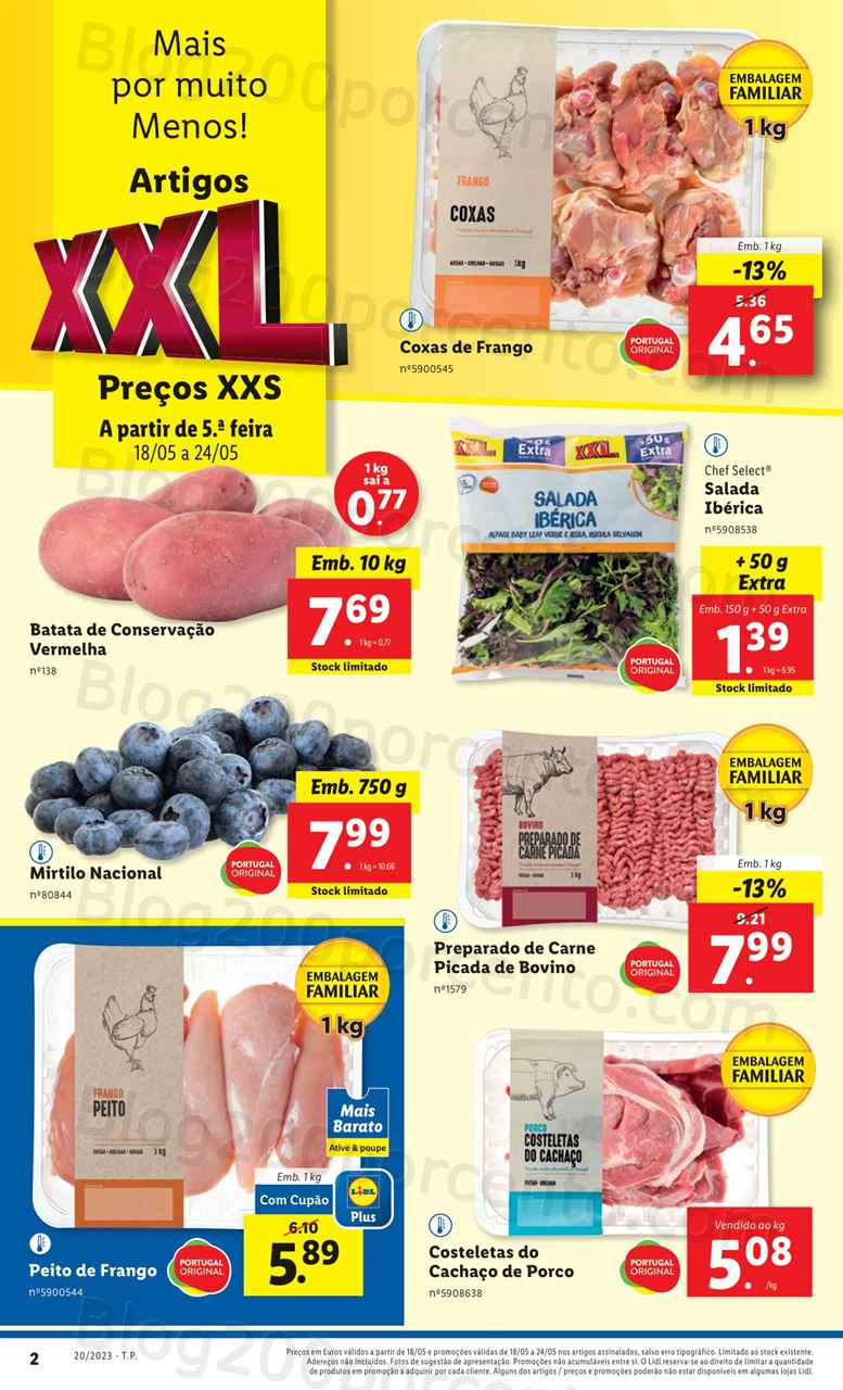 Antevis&atilde;o Folheto LIDL Promo&ccedil;&otilde;es de 18 a 24 maio