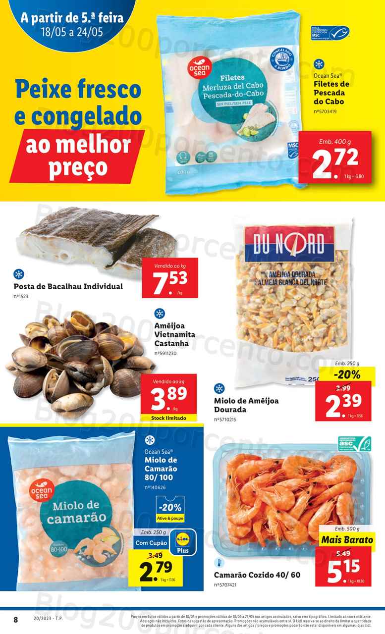 Antevis&atilde;o Folheto LIDL Promo&ccedil;&otilde;es de 18 a 24 maio
