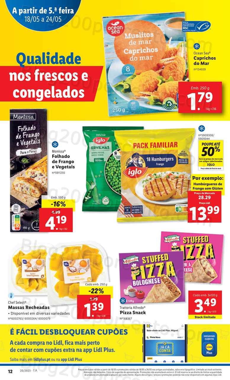 Antevis&atilde;o Folheto LIDL Promo&ccedil;&otilde;es de 18 a 24 maio