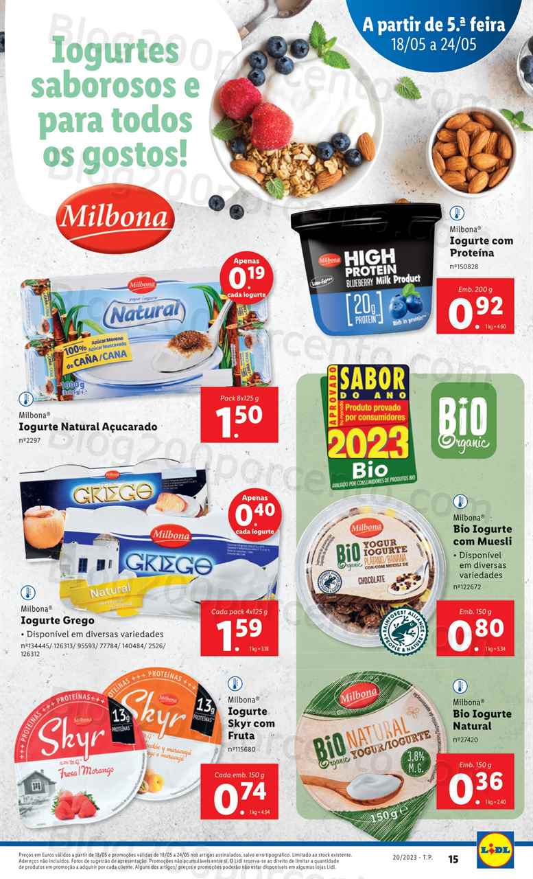 Antevis&atilde;o Folheto LIDL Promo&ccedil;&otilde;es de 18 a 24 maio