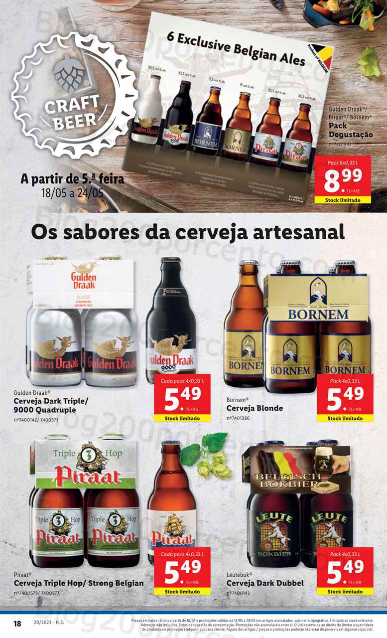 Antevis&atilde;o Folheto LIDL Promo&ccedil;&otilde;es de 18 a 24 maio